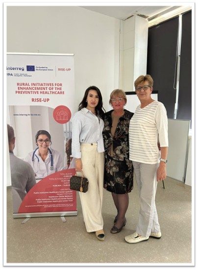 PREDAVANJE IZ „PREVENCIJE KARCINOMA I TBC PLUĆA“ U OKVIRU PROGRAMA RISE UP INTERREG VI-A IPA HRVATSKA – BOSNA I HERCEGOVINA – CRNA GORA | DOM ZDRAVLJA ZENICA